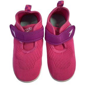 Speedo Pink Water Shoes Girls L 9-10